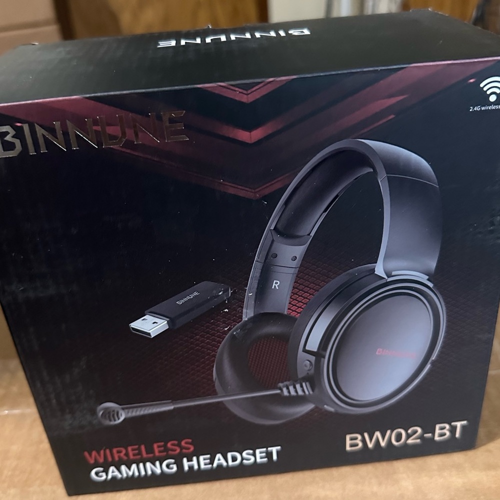 BINNUNE Wireless Gaming Headset